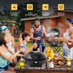 2dekans | TurboTronic BBQ5 Elektrische BBQ - Staand en, Witgoed en Apparatuur, Ophalen of Verzenden, Zo goed als nieuw