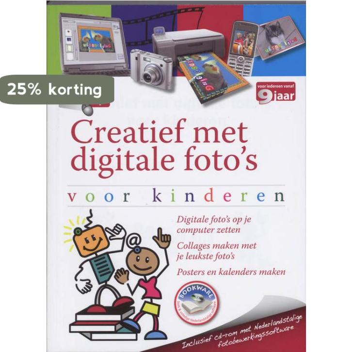 Creatief met digitale fotos voor kinderen 9789059050068, Boeken, Informatica en Computer, Gelezen, Verzenden