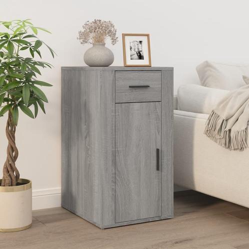 vidaXL Bureaukastje 40x49x75 cm bewerkt hout grijs sonoma, Huis en Inrichting, Kasten | Overige, Nieuw, Verzenden