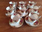 Royal Albert - Kop en schotel (19) - Old Country Roses -, Antiek en Kunst