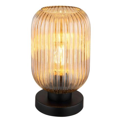 Tafellamp NORMY Matt zwart E27 Metaal ø14.0cm H:24.0cm, Huis en Inrichting, Lampen | Tafellampen, Nieuw, Metaal, Ophalen of Verzenden