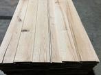 Eiken planken-dakbeschot-halfhouts rabat-vloerdeel-wanddelen, Doe-het-zelf en Verbouw, Hout en Planken, Ophalen, Minder dan 25 mm
