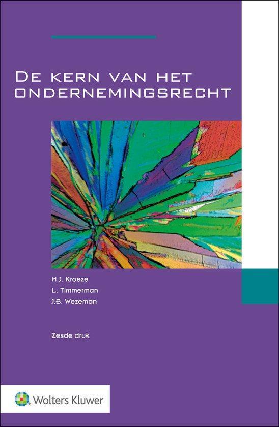 De kern van het ondernemingsrecht, 9789013164336, Boeken, Studieboeken en Cursussen, Zo goed als nieuw, Verzenden