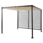 TRUUSK Tuinhuisje, Pergola Met Verstelbaar Stoffen Dak, Part, Tuin en Terras, Verzenden, Nieuw