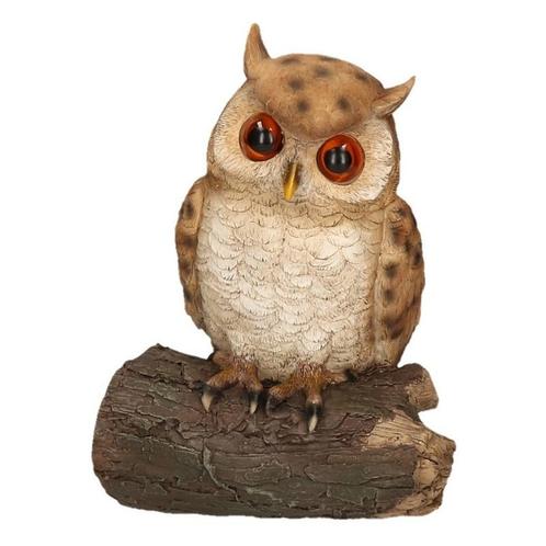 Hangdecoratie dieren beeld uil vogel 23 cm - Decoratie vog.., Huis en Inrichting, Woonaccessoires | Overige, Ophalen of Verzenden