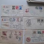 Tsjecho-Slowakije 1948/1959 - 62 FDC POST Tsjecho-Slowakije, Gestempeld