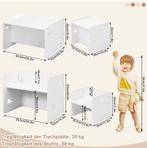 Kindertafel met 2 Stoelen voor Spelen en Leren, Kinderen en Baby's, Verzenden, Nieuw