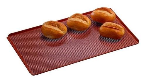 Bakplaat | Geperforeerd Aluminium | Siliconencoating |, Zakelijke goederen, Horeca | Keukenapparatuur, Nieuw in verpakking, Verzenden