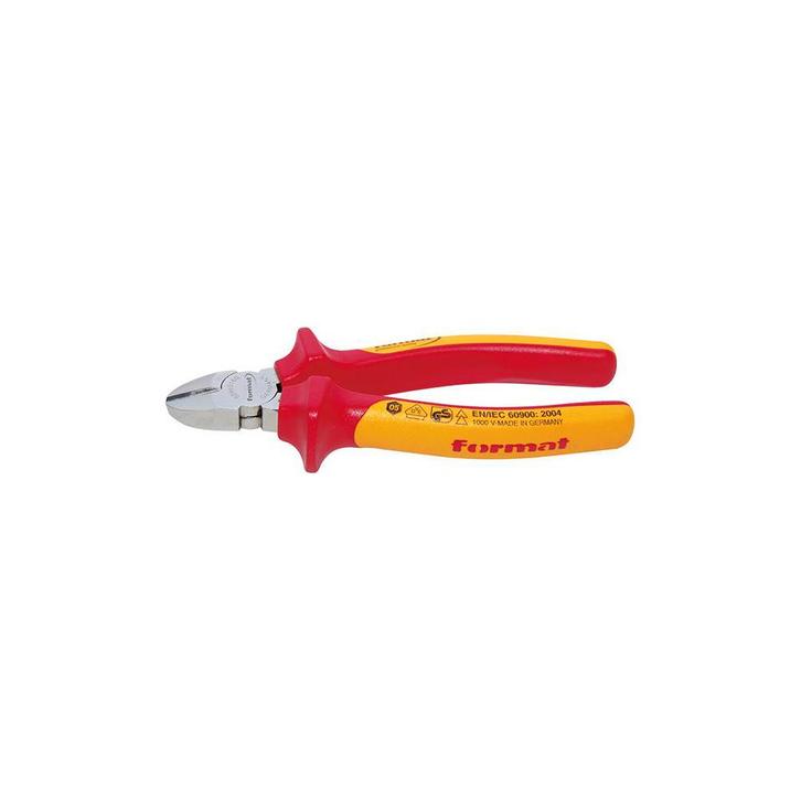 Zijsnijtang VDE verchroomd 180mm FORMAT, Doe-het-zelf en Verbouw, Gereedschap | Handgereedschap, Nieuw, Verzenden