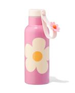 HEMA Drinkfles 500ml rvs bloem, Verzenden, Nieuw
