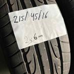 2 x Dunlop SP Sport Maxx 215-45-16 Zomerbanden 6mm, Auto-onderdelen, Banden en Velgen, 16 inch, Ophalen of Verzenden, Band(en)