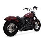 Vance & Hines HD Softail 18-22 St Bob Big Radius 2-2 Black, Ophalen of Verzenden, Nieuw