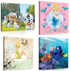 Canvas schilderijen, Disney, baby-, kinderkamer, 50% KORTING, Kinderen en Baby's, Kinderkamer | Inrichting en Decoratie, Verzenden