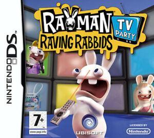 Rayman Raving Rabbids TV Party (DS) PEGI 7+ Various: Party, Spelcomputers en Games, Games | Nintendo DS, Zo goed als nieuw, Verzenden