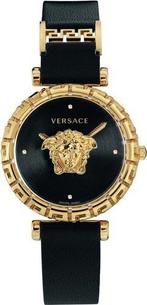 Versace VEDV00919 Palazzo Empire Greca Diamond dameshorloge, Sieraden, Tassen en Uiterlijk, Horloges | Dames, Overige merken, Leer