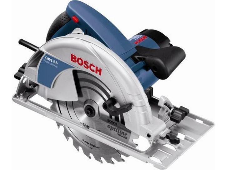 Bosch GKS 85 - Cirkelzaagmachine - 2200W 85mm zaagdiepte, Huis en Inrichting, Woonaccessoires | Overige, Zo goed als nieuw, Verzenden