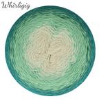 Scheepjes Whirligig - 205 teal to ombré - Luxe Wol Garenca, Hobby en Vrije tijd, Breien en Haken, Ophalen of Verzenden, Nieuw