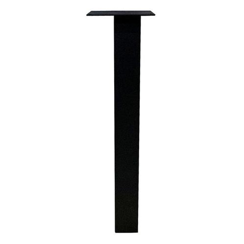 Gratis Verzending - Set 4 zwarte rechte tafelpoten 72 cm, Huis en Inrichting, Tafelonderdelen, Tafelpoot, Nieuw, Overige vormen