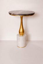 laremon - Salontafel - Marmer, Messing, Hout