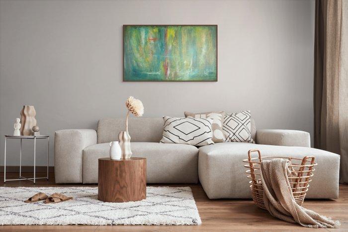 Sonia J. - Vertical Axis- XL, Antiek en Kunst, Kunst | Schilderijen | Modern