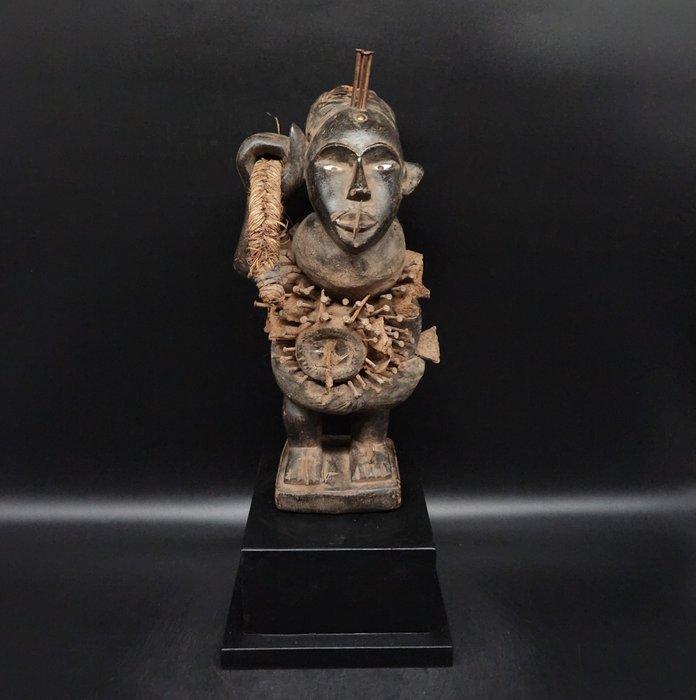 Fetisj figuur - Bakongo - Democratische Republiek Congo -, Antiek en Kunst, Kunst | Niet-Westerse kunst