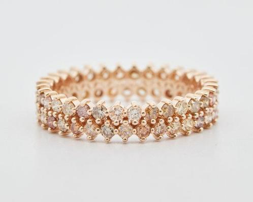 Zonder Minimumprijs - Ring 14 kt. - 1.19ct. tw. Diamant, Sieraden, Tassen en Uiterlijk, Ringen