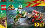 LEGO Jurassic World Dilophosaurus Hinderlaag Dinosaurus, Verzenden, Nieuw