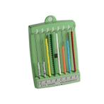 Ringenplankje kunststof - Groen - Vogelringen    -, Verzenden, Nieuw