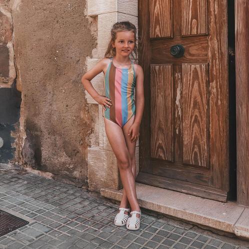 Gestreepte badpak  Salted Stories Maat 98 98, Kinderen en Baby's, Kinderkleding | Maat 104, Meisje, Nieuw, Sport- of Zwemkleding