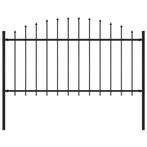 Zwart Stalen Tuinhek - Tweedekansje voor Jouw Tuin!, Ophalen of Verzenden, Nieuw, IJzer, Tuinhek