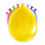 Ballonnen Gekleurd 30cm 8st, Verzenden, Nieuw