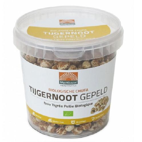 Mattisson Tijgernoten Gepeld Biologisch 450g, Hobby en Vrije tijd, Taarten en Cupcakes maken, Nieuw, Verzenden