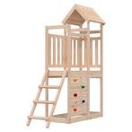 vidaXL Speelhuis 52,5x110,5x214 cm massief grenenhout, Kinderen en Baby's, Speelgoed | Buiten | Speeltoestellen, Nieuw, Verzenden