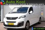 Peugeot e-Expert 75 kWh L2H1 3-zits Vol Opties, Auto's, Bestelauto's, Automaat, Gebruikt, Zwart, Wit