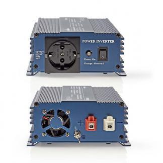 Spanningsomvormer | Nedis | 300W (12V naar 230V, Zuiver), Doe-het-zelf en Verbouw, Elektra en Kabels, Nieuw, Verzenden