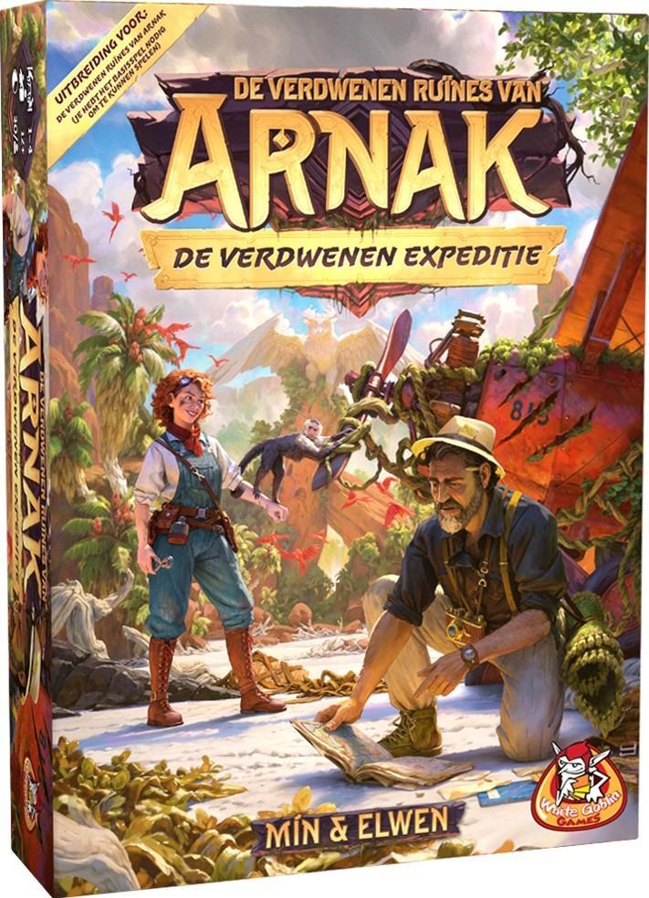 De Verdwenen Ruïnes van Arnak - De Verdwenen Expeditie |, Hobby en Vrije tijd, Gezelschapsspellen | Bordspellen, Nieuw, Verzenden