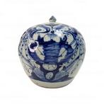 Gemberpot - Aardewerk, Porselein - Blauwwitte Chinese Gember