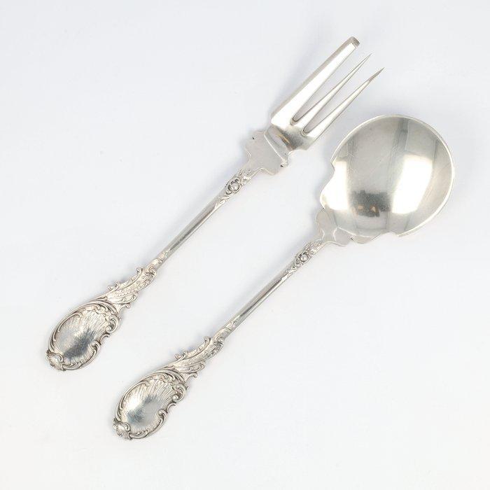 Art-Nouveau - C.J. Begeer - Utrecht 1903 - Gemberset (2) -, Antiek en Kunst, Antiek | Goud en Zilver