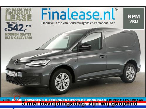 Volkswagen Caddy 2.0 TDI Style 122PK L1H1 BPM Vrij €542pm, Auto's, Bestelauto's, Lease, Automaat, Diesel, Volkswagen, Zilver of Grijs