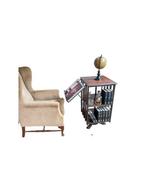 Revolving bookcase - Boekenkast - Eik - verstelbare, Antiek en Kunst