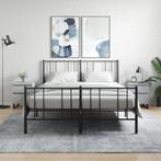 vidaXL Nachtkastjes 2 st 40x35x50 cm bewerkt hout betongrijs, Huis en Inrichting, Slaapkamer | Nachtkastjes, Minder dan 45 cm