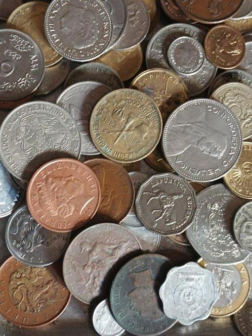 Wereld. 3,5kg WORLD MIX COINS (Zonder Minimumprijs), Postzegels en Munten, Munten | Europa | Niet-Euromunten