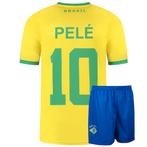 Brazilie Voetbaltenue Thuis Pele - Kind en Volwassenen, Verzenden, Nieuw
