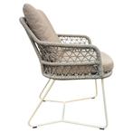 Taranto Lido dining tuinset 240x110xH75 cm 7 delig sand, Tuin en Terras, Tuinsets en Loungesets, Ophalen of Verzenden, Nieuw