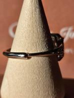 Ring zilver met lab diamant 2 karaat, Nieuw, Ophalen of Verzenden, Met edelsteen, Zilver