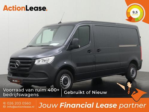 Mercedes-Benz Sprinter L2 H1 2021 €252 per maand, Auto's, Bestelauto's, Dealer onderhouden, Lease, Zwart, Handgeschakeld, Financial lease