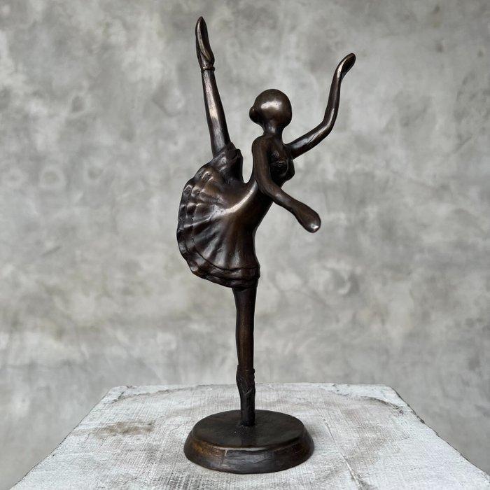 sculptuur, Ballerina - 30 cm - Brons, Antiek en Kunst, Curiosa en Brocante