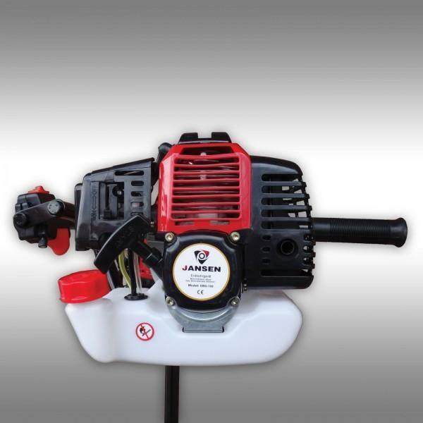 Eenpersoons motor-grondboor Jansen EBG-100 + 100 &amp; 200mm, Zakelijke goederen, Machines en Bouw | Tuin, Park en Bosbouw, Grondbewerking