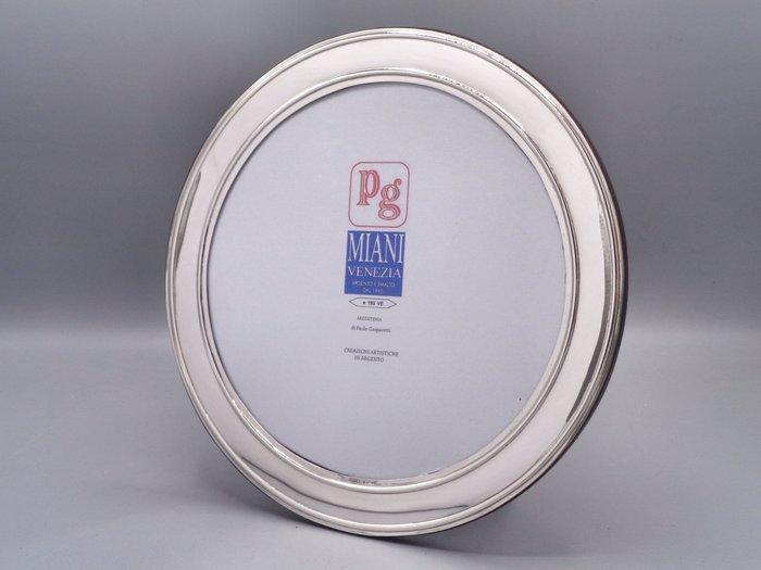 PG-Miani Argenteria - Fotolijst - .925 zilver - Rotonde, Antiek en Kunst, Antiek | Goud en Zilver