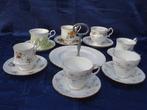 English porcelain tea/coffee set - Theeservies -, Antiek en Kunst